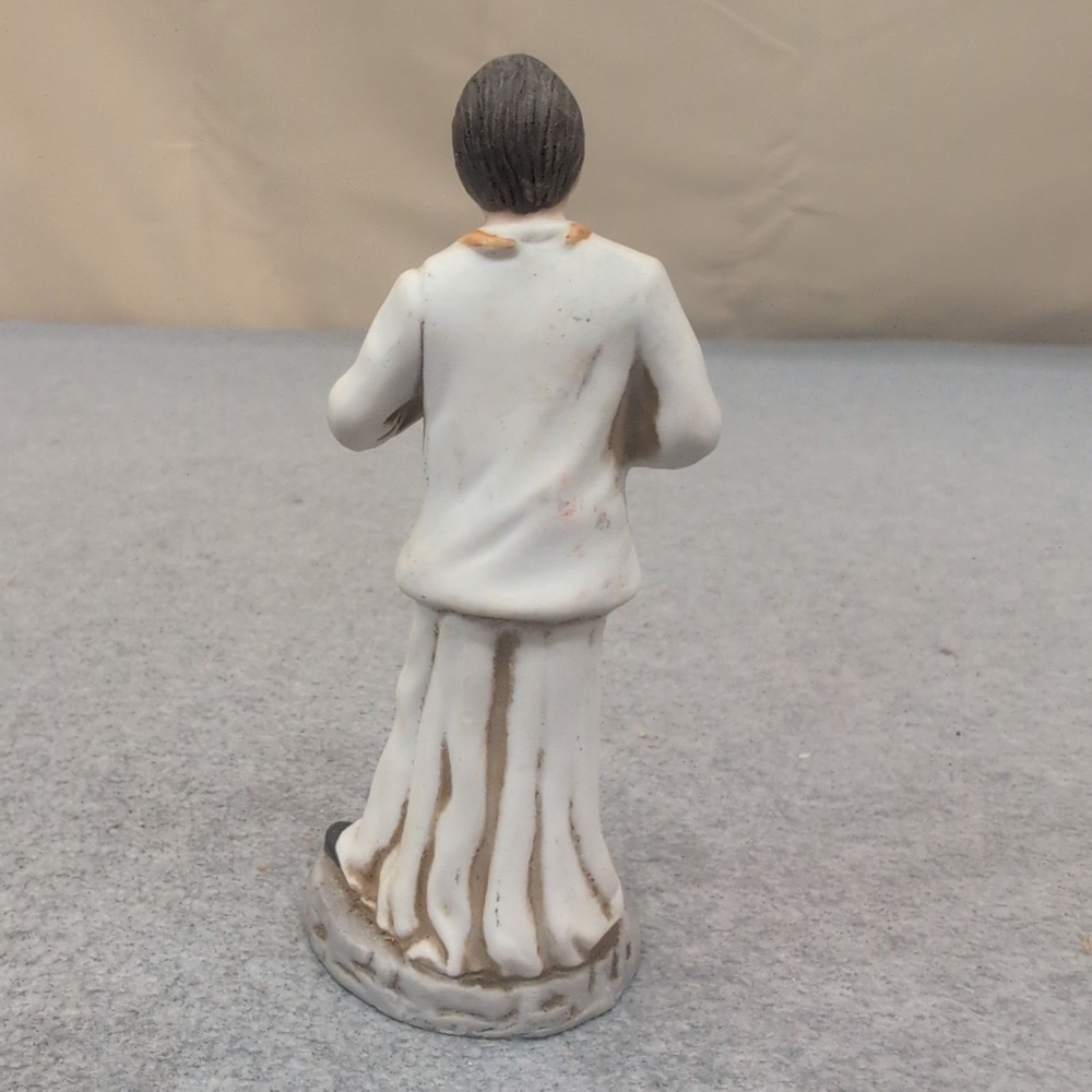Ayerst Vintage Porcelain Doctor Figurine Medical Professional Stethoscope White - Picture 4 of 5